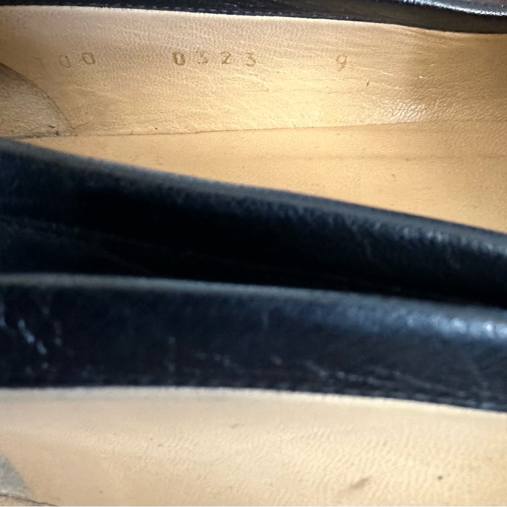 Classic Black Leather Women’s Loafers - Picture 5 of 5